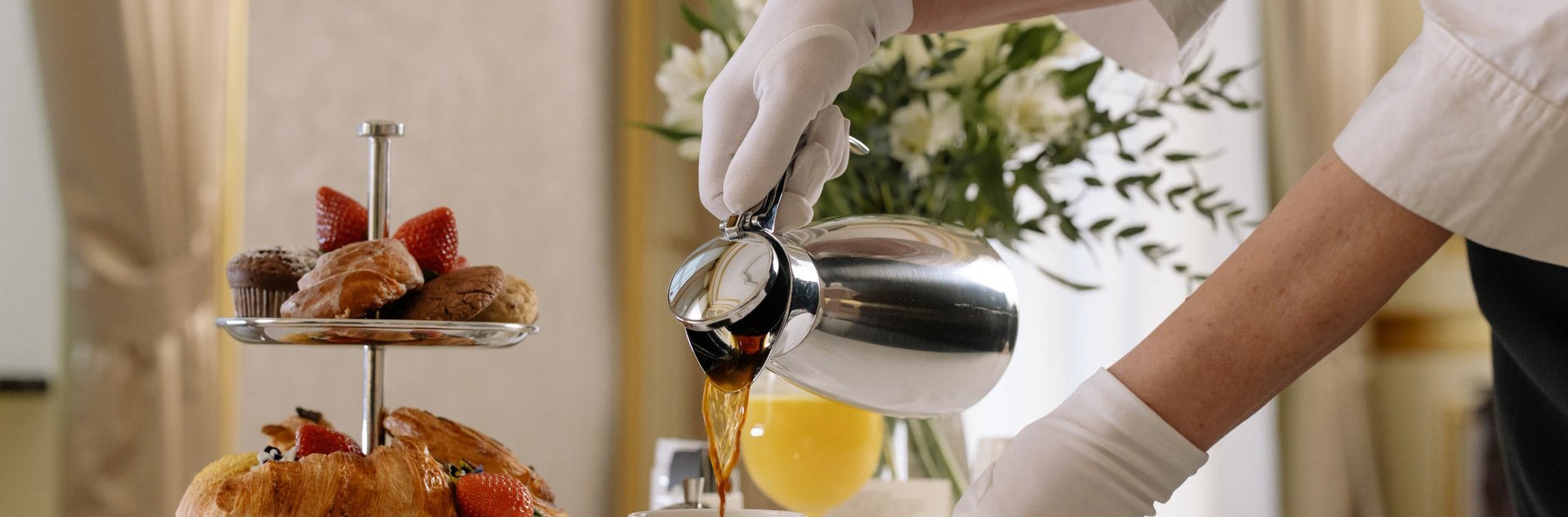Tea time im Hotel